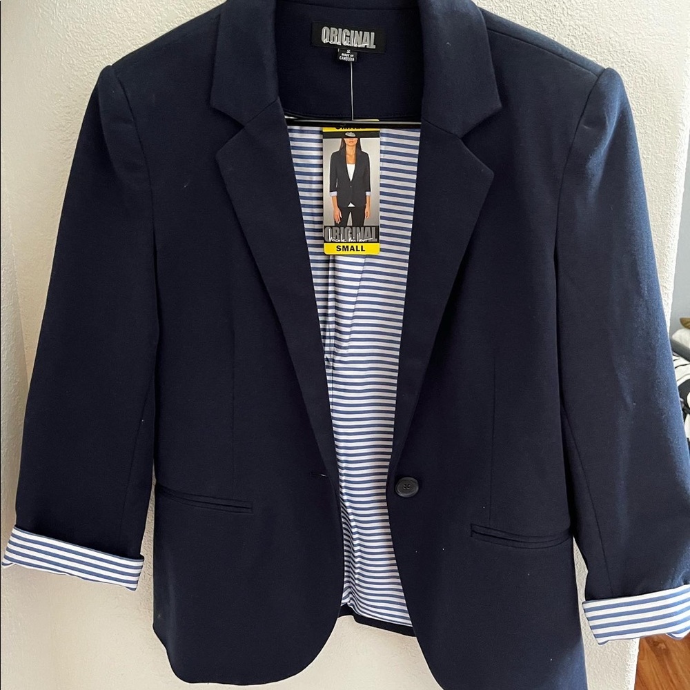 NWT Navy Blue Blazer